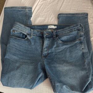 True Craft Men's Straight Blue Jeans